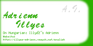 adrienn illyes business card